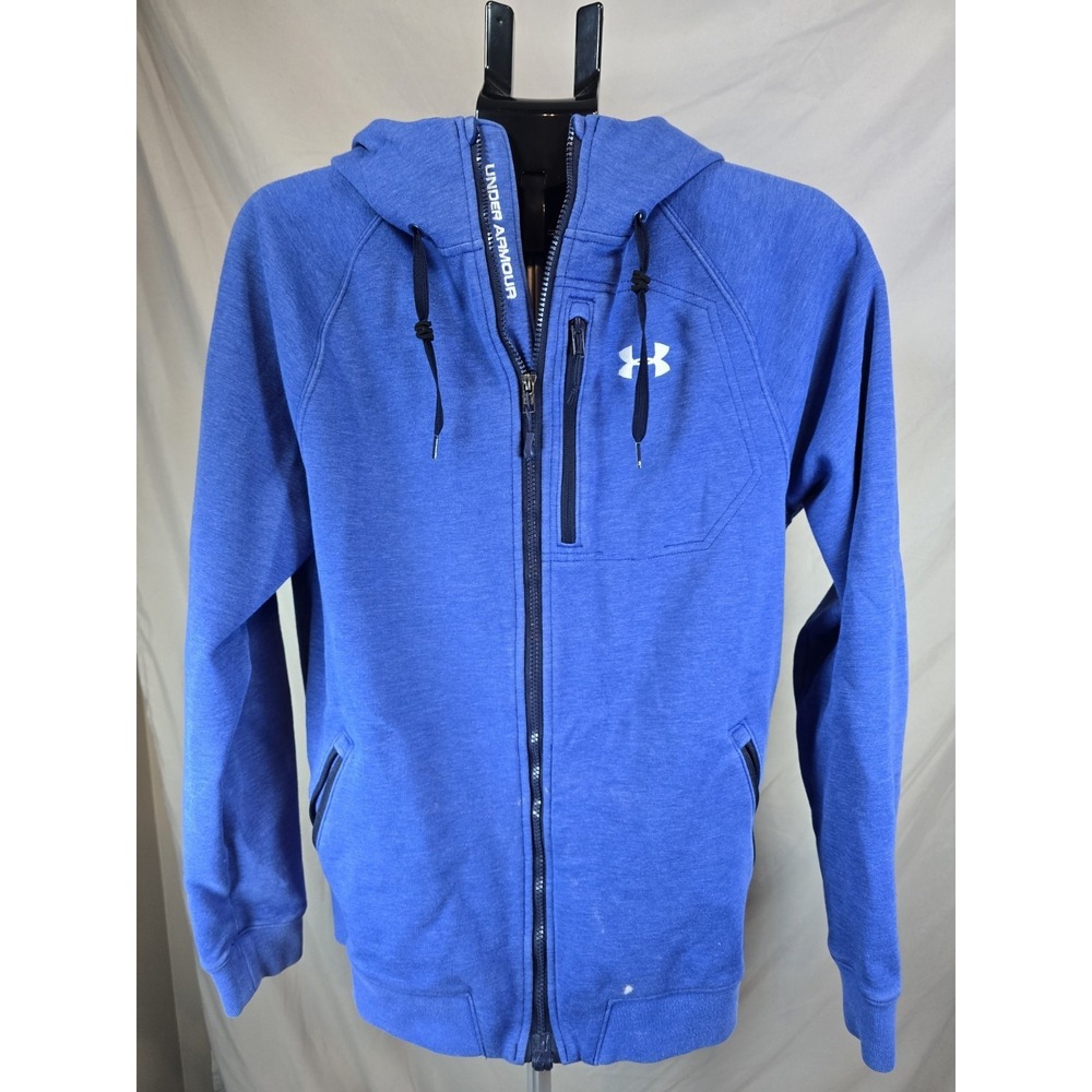 Under Armor Cold Gear Jacket Blue Medium